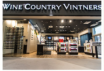 Wine country vinters shop with name on top
